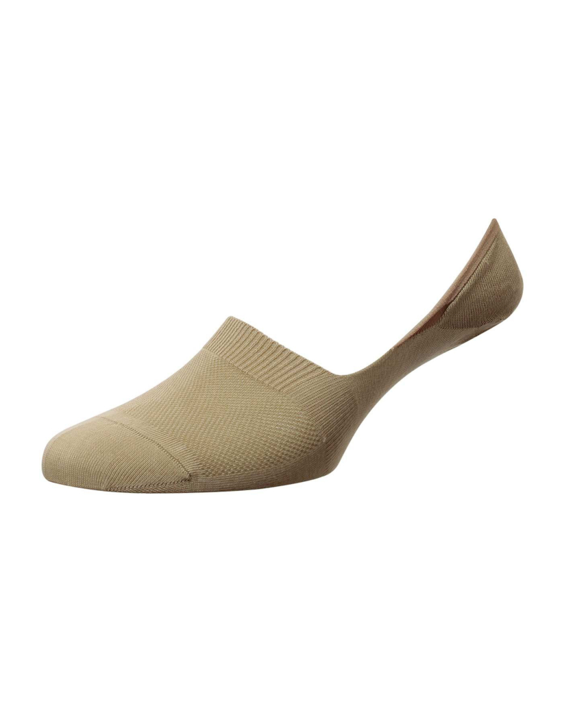 Seville Invisible Socks Light Khaki