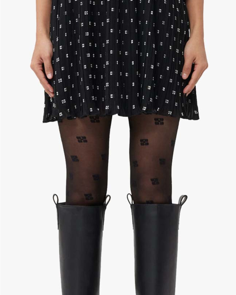 Black Butterfly Lace Thights