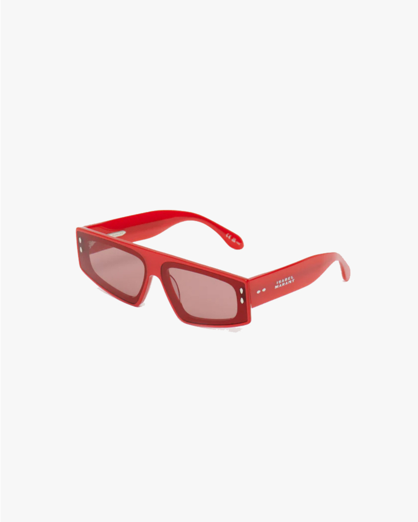 Sunglasses Zoomy Pearled Red Burgundy