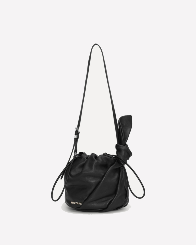 The Bon Bon Bag Zwart Leer