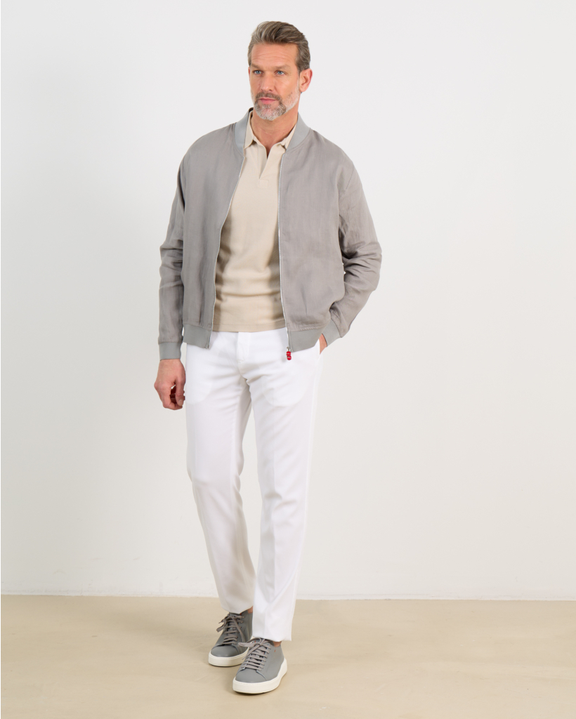 Polo Korte Mouw Beige