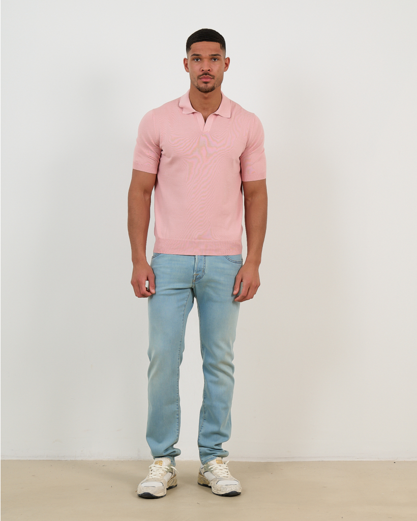 Pullover Polo Roze
