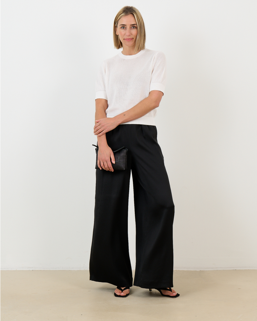 Sanidy Pullover Korte Mouw Off White
