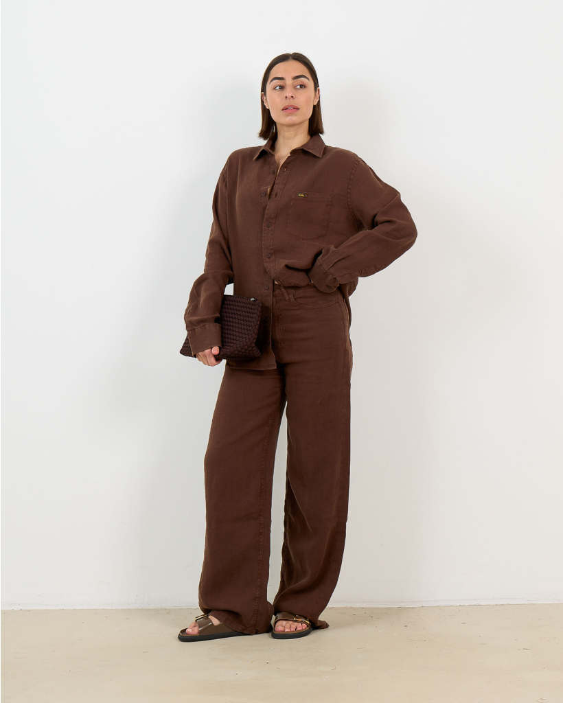 Skater Linnen Broek Chocolat Martini