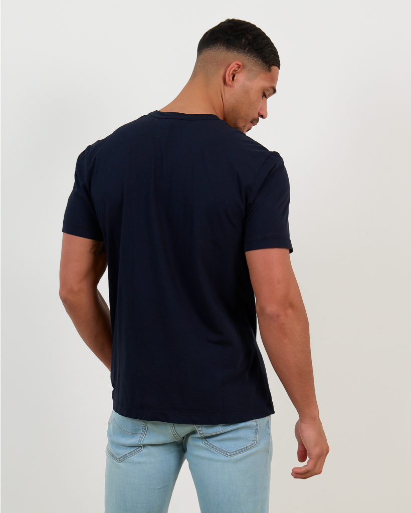 Basis T-Shirt Donker Blauw