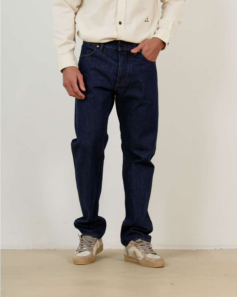 J100005 Regular Straight Fit Jeans Blue Rinse
