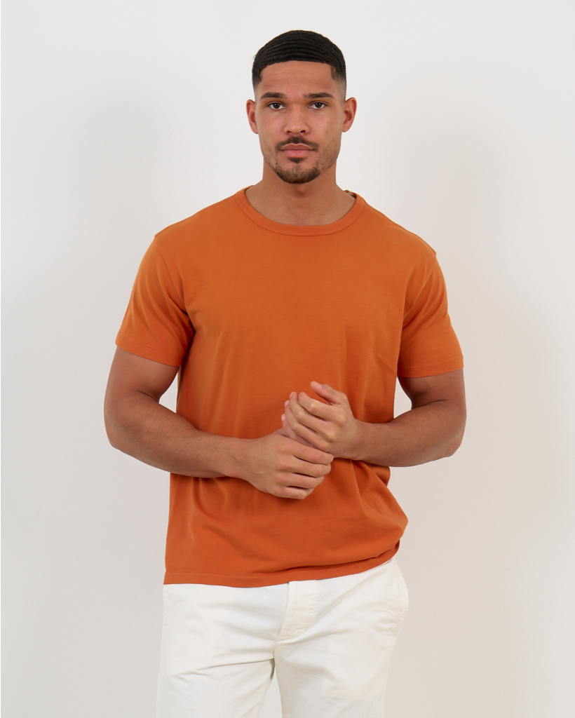 T-Shirt Korte Mouw Oranje 