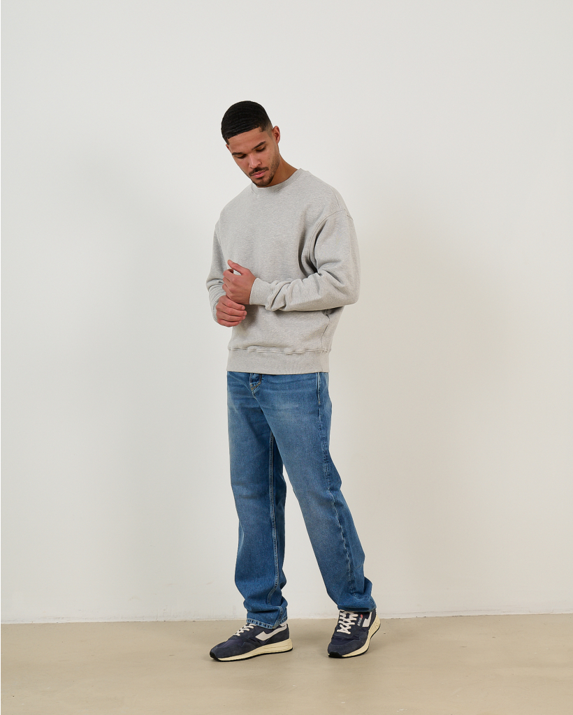 Kelly Sweater Crewneck Grey Melange