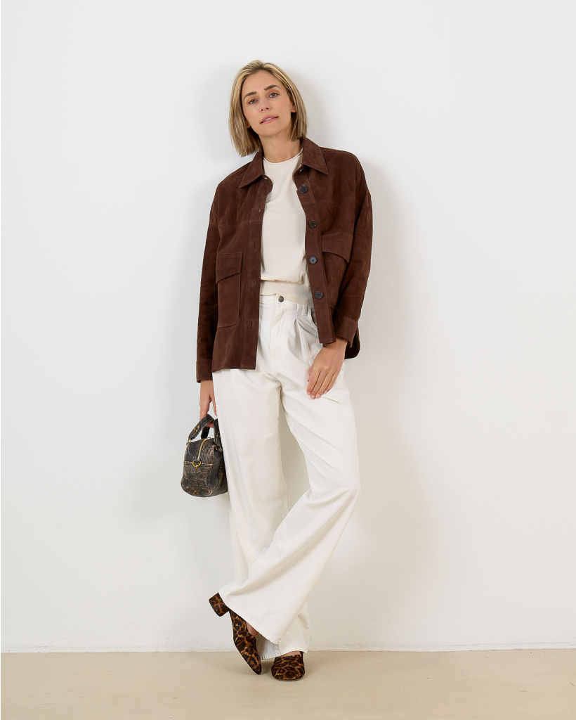 Dilary Pullover Korte Mouw Off-White