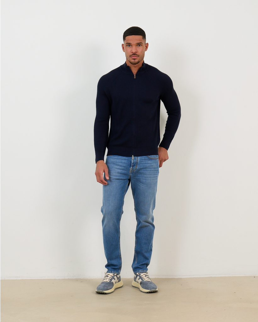 Paul Open Vest Navy 
