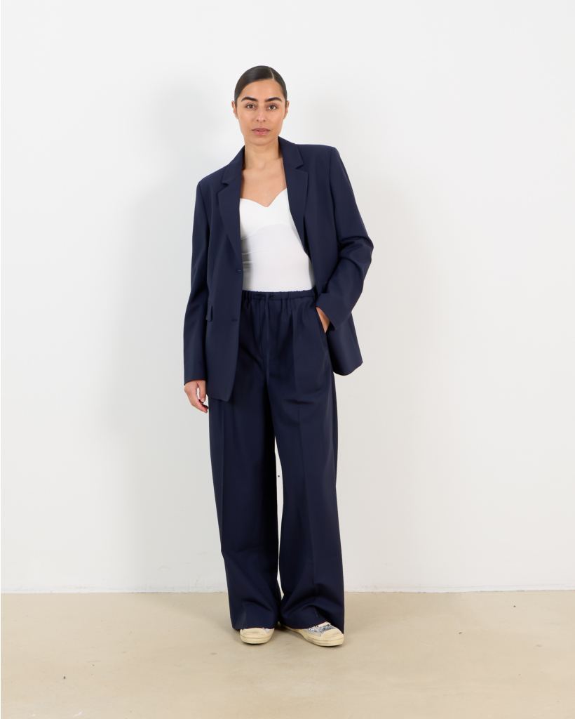 Wynston Wolmix Pull-on Pantalon Dark Night 