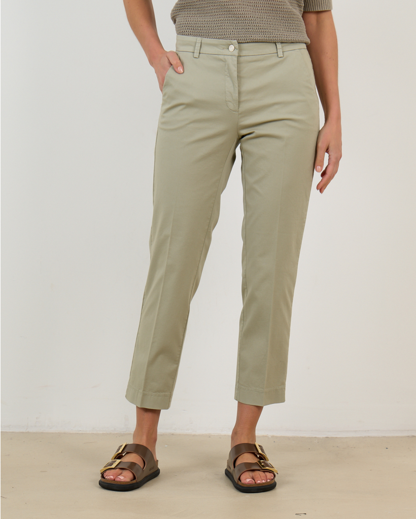 Kiana Pantalon Regular Fit Kakigroen