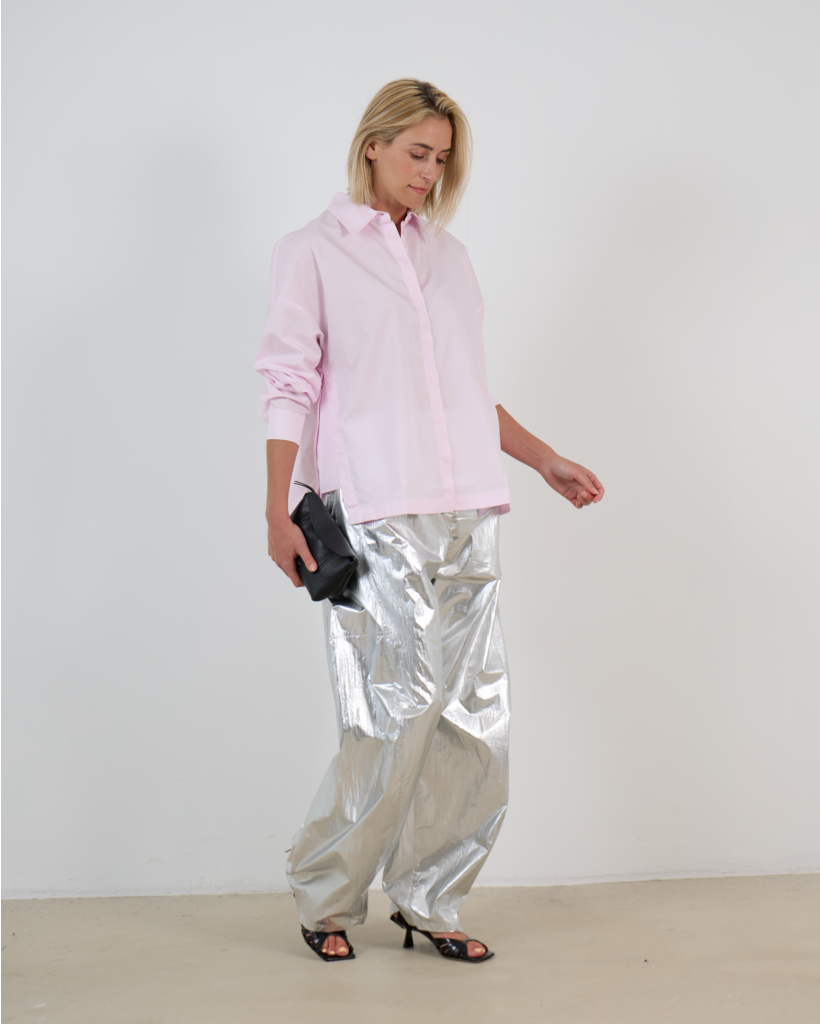 Gabe Overshirt Blouse Roze