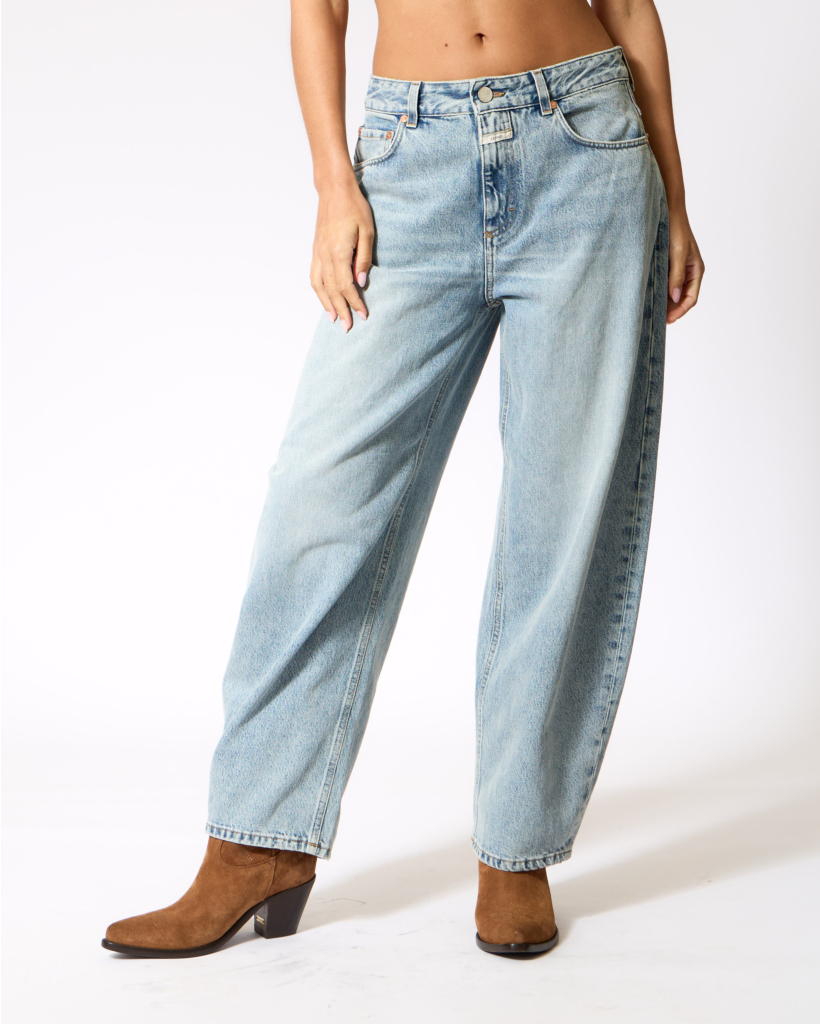 Jazzie Barrel Jeans Lichtblauw L32