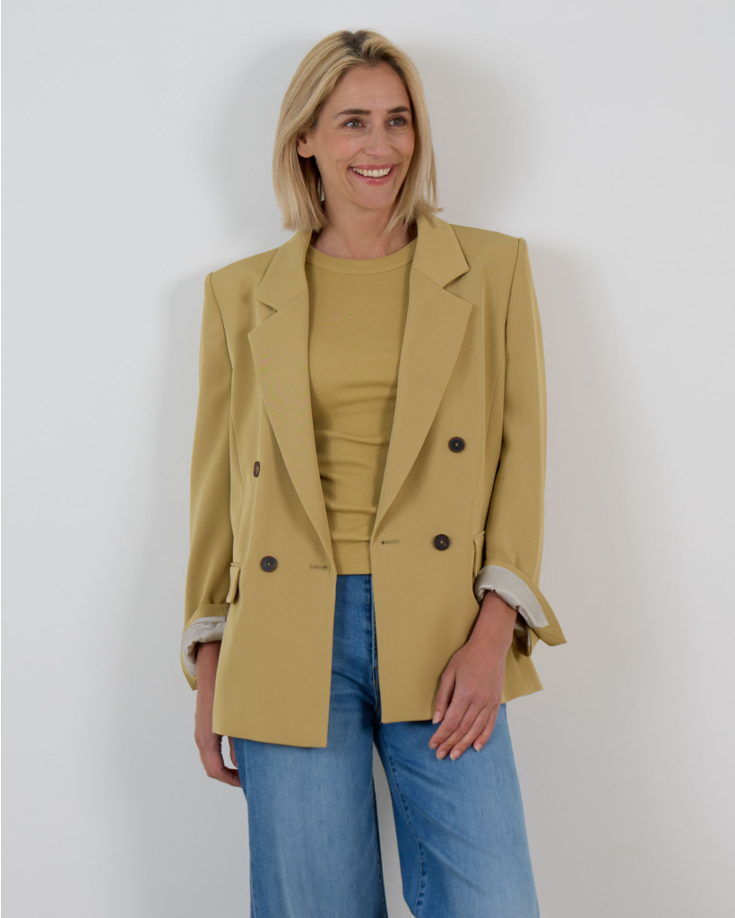 Hadlow Blazer Mosterd 
