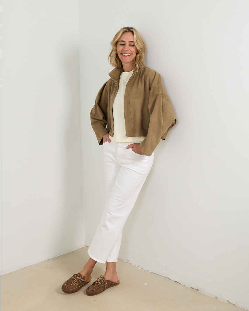 Elstow Suede Jack Beige