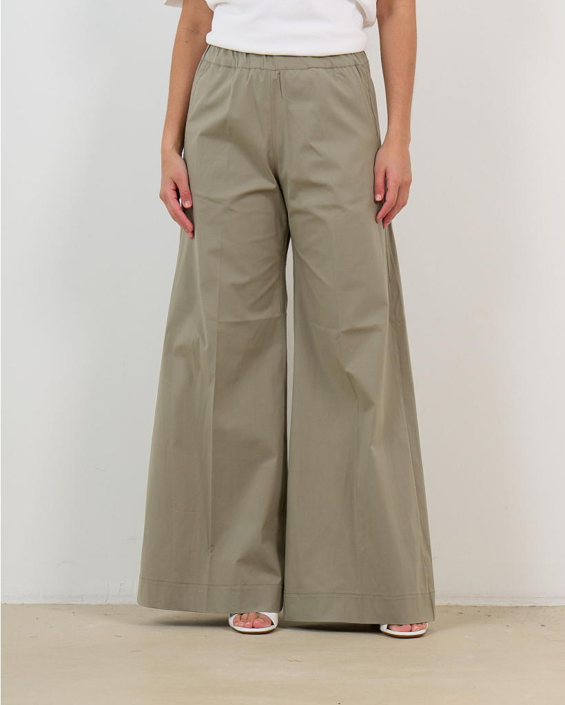 Super Woody Poplin Broek Clay