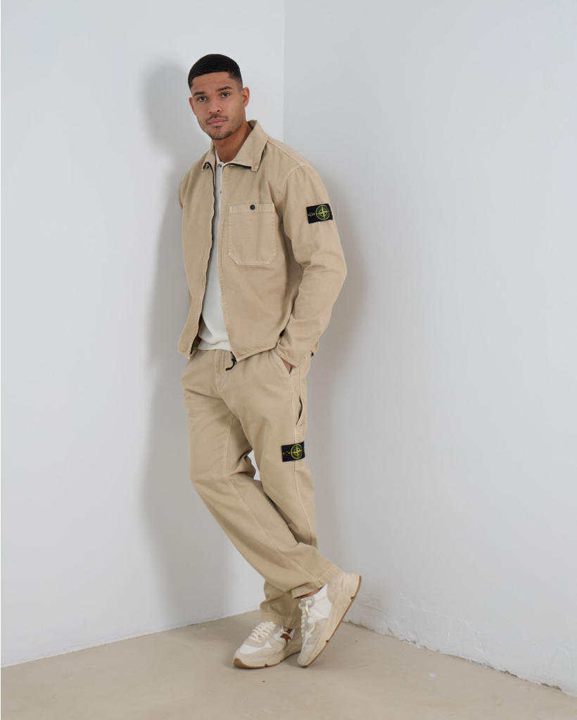 1200014 Zip-Up Overshirt Desert