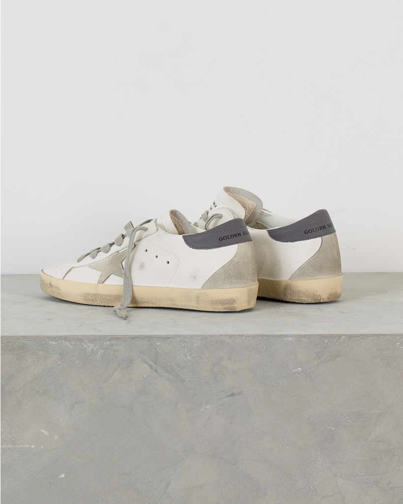 Super Star Sneaker Wit Donker Grijs