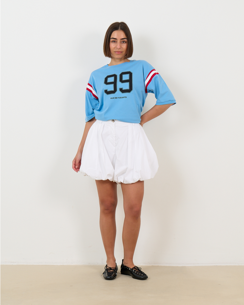 Dafne Poplin Short Wit 