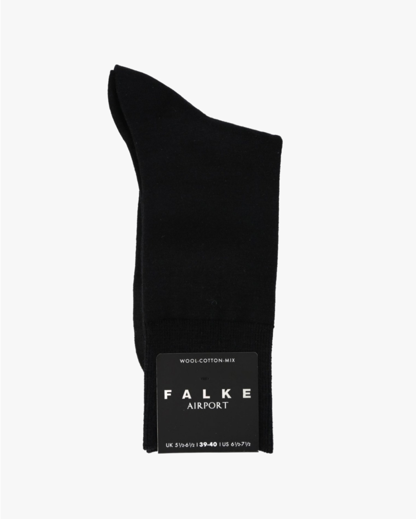 Airport Sokken Zwart