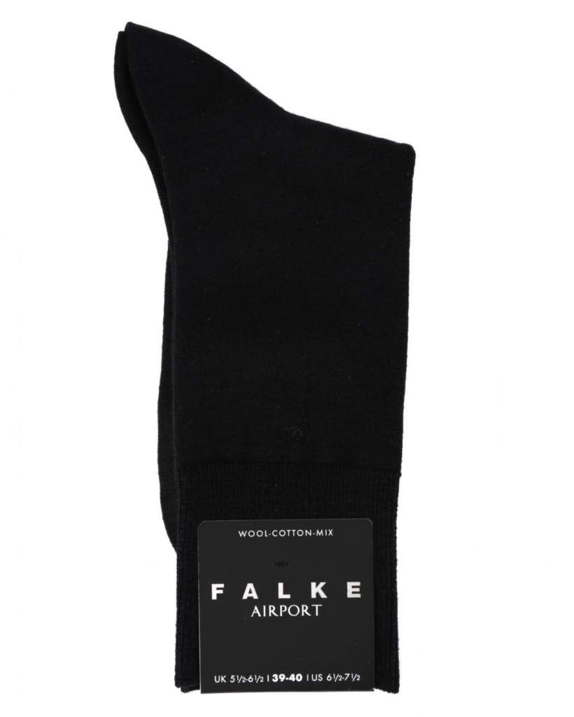 Airport Sokken Zwart