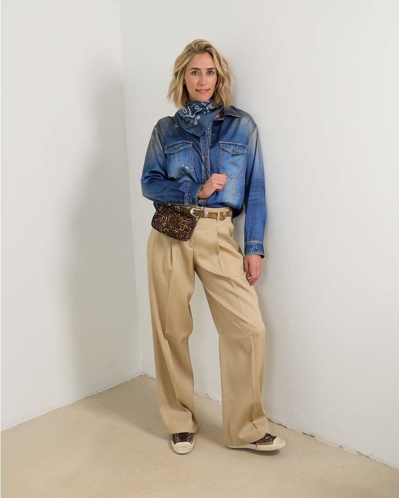 Ceintuur Wild West Light Brown