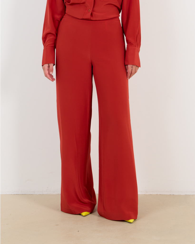 Rihani crepe de soie pantalon spice 