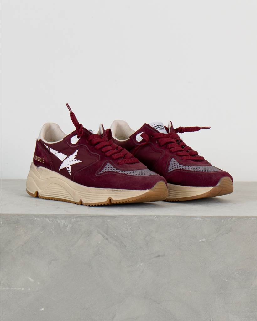 Running Sole Sneakers Bordeaux