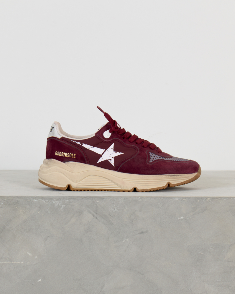 Running Sole Sneakers Bordeaux