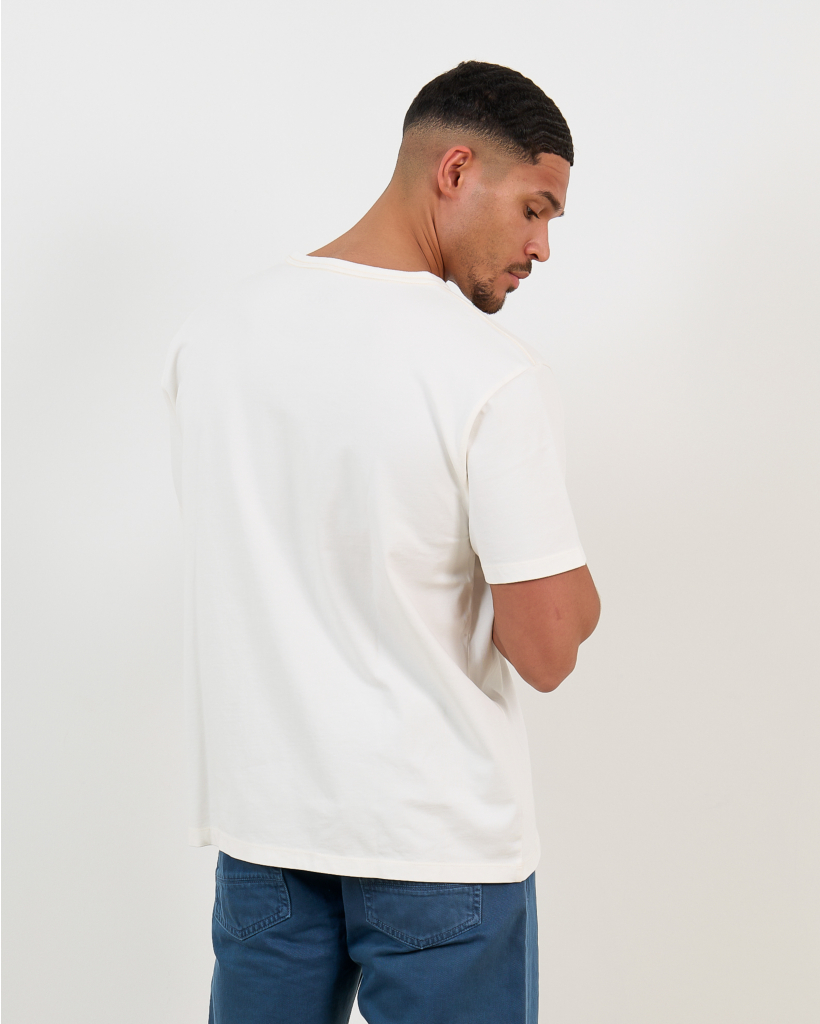 Relaxed Heavyweight Jersey T-Shirt Wit