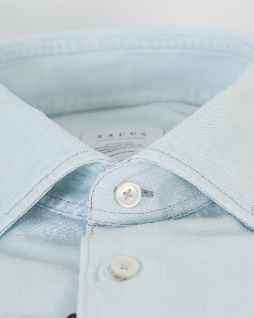 Casual Overhemd Lange Mouw Jeans