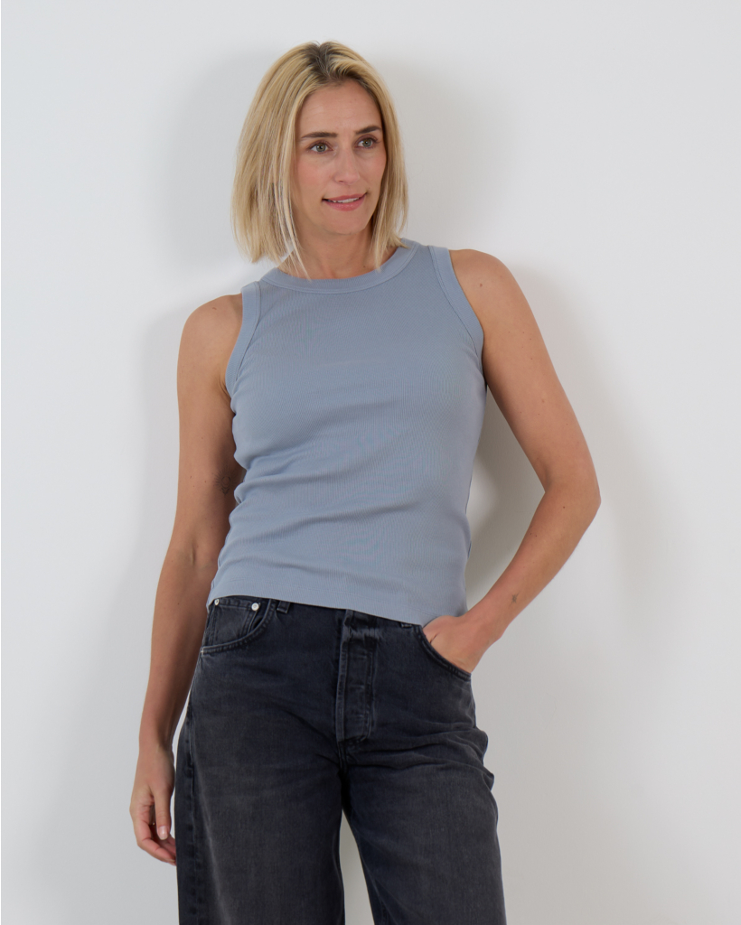 Olina Tanktop Blauwgrijs