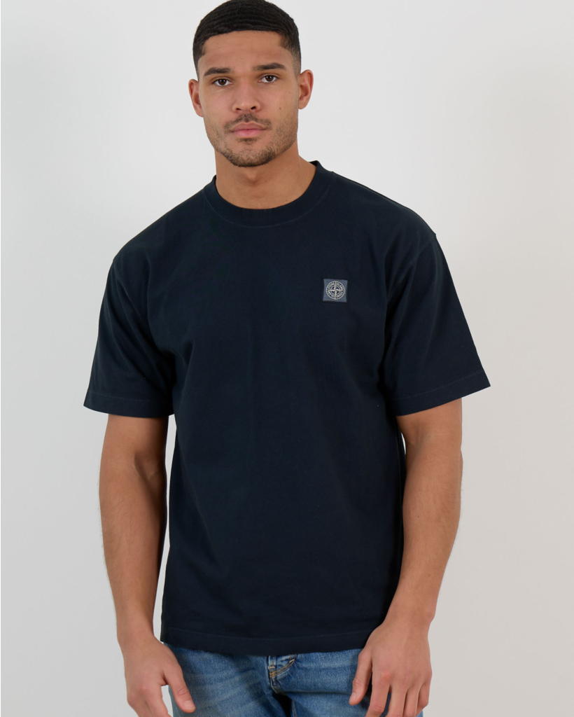2100030 Logo T-shirt Donker Blauw