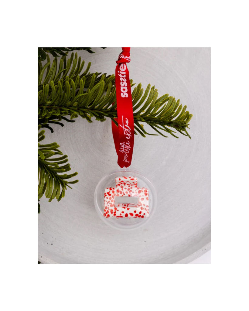 Hair Clip Christmas - Lib Cherry Dott