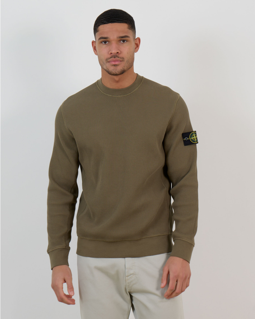 6100056 Crewneck Pullover Military Green