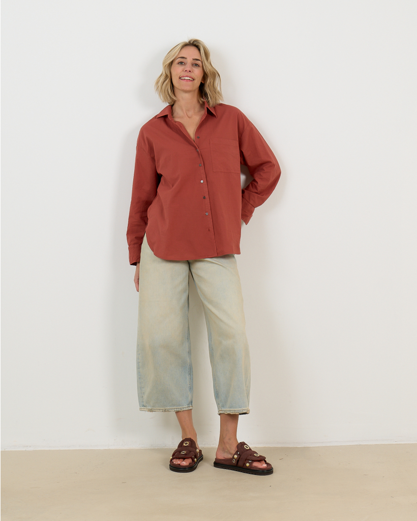 Sydney Blouse Cinnabar