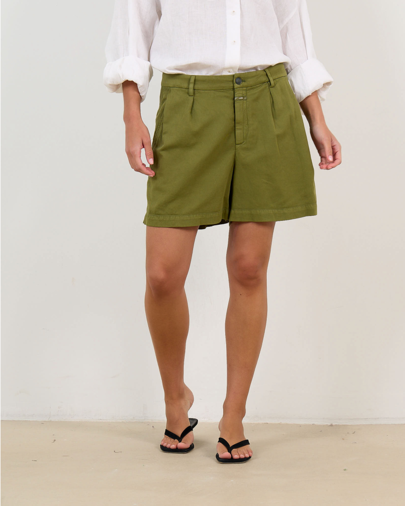 Revyl Linnenmix Short Army