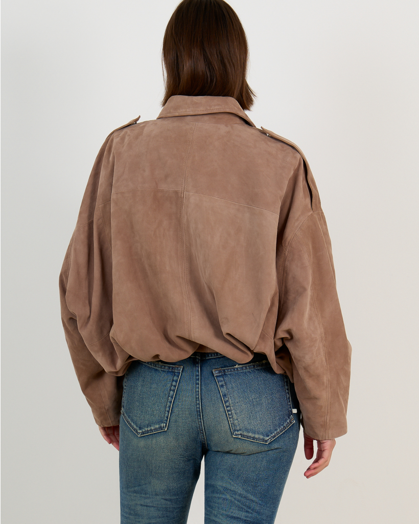 Meghan Suède Jack Dark Sand