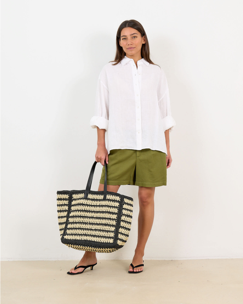 Revyl Linnenmix Short Army