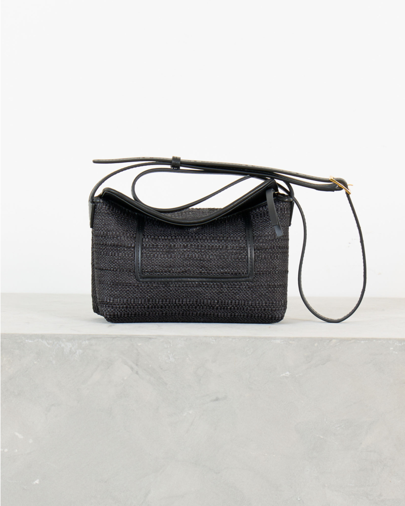 Penelope Slouch Mini Black Raffa