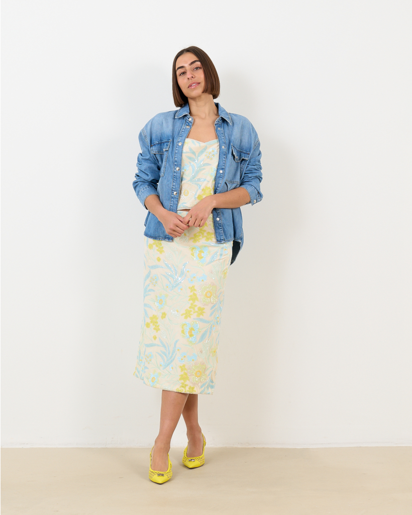 Overshirt Washed Blue