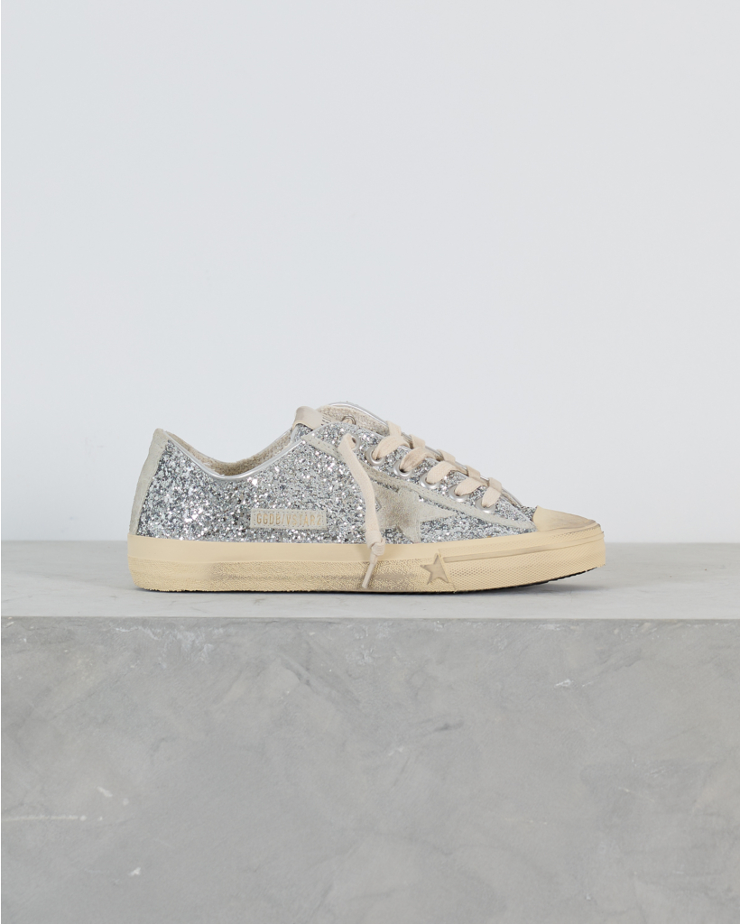 V-Star Sneaker met Glitters Zilver