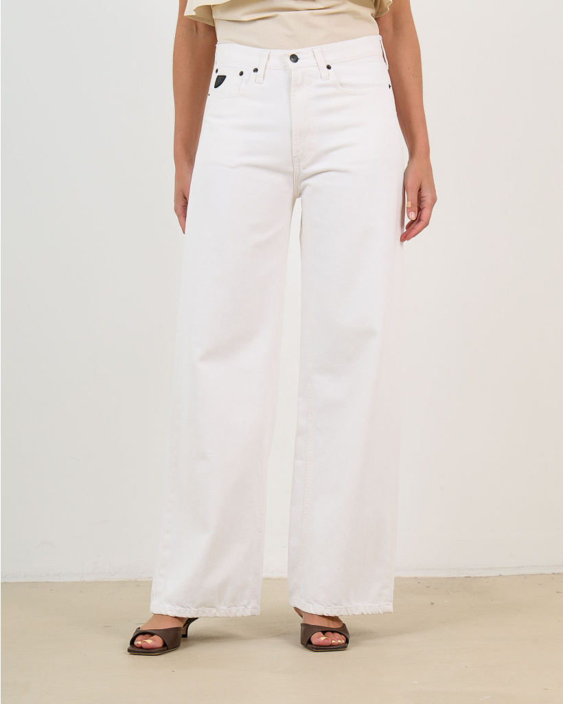 Skater Loose Jeans Wit L32