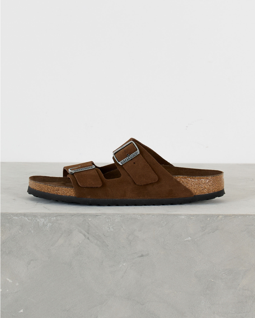 Arizona Soft Bed Sandalen Suede Carafe Tonal