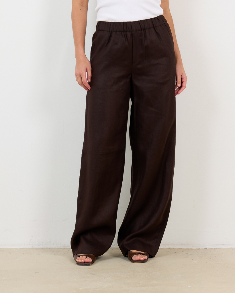 Consider Regular Fit pantalon Donker Bruin 