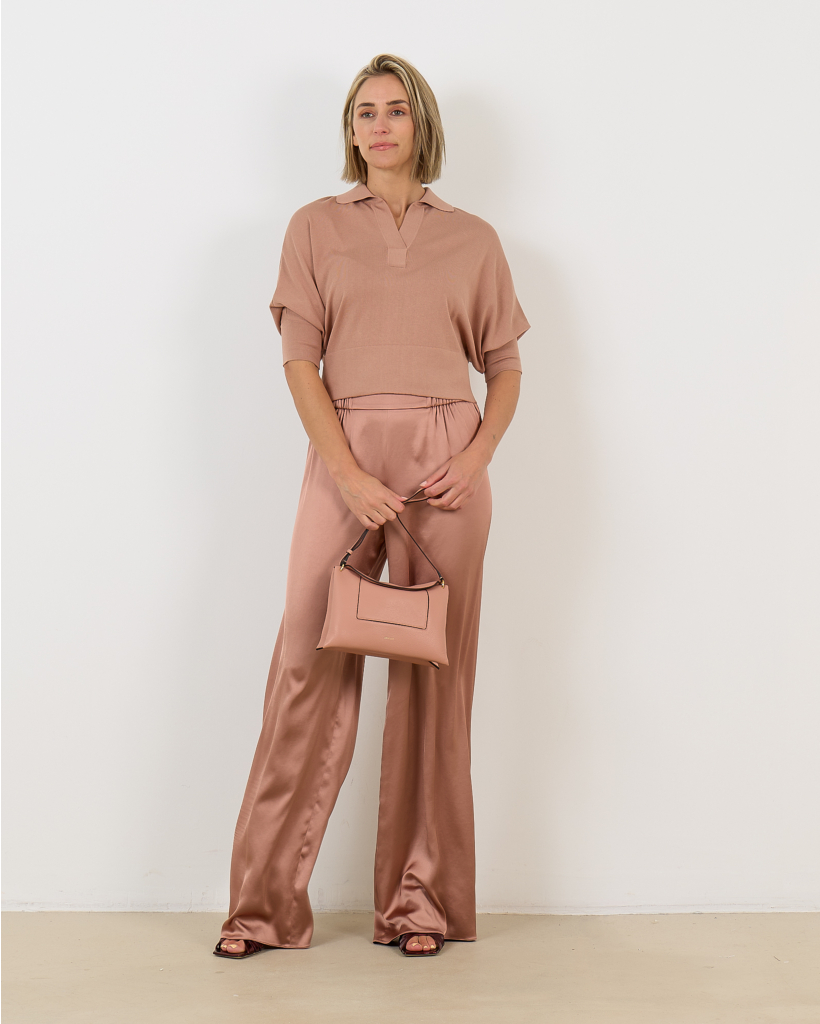 Nayma Silco Pullover Korte Mouw Rose