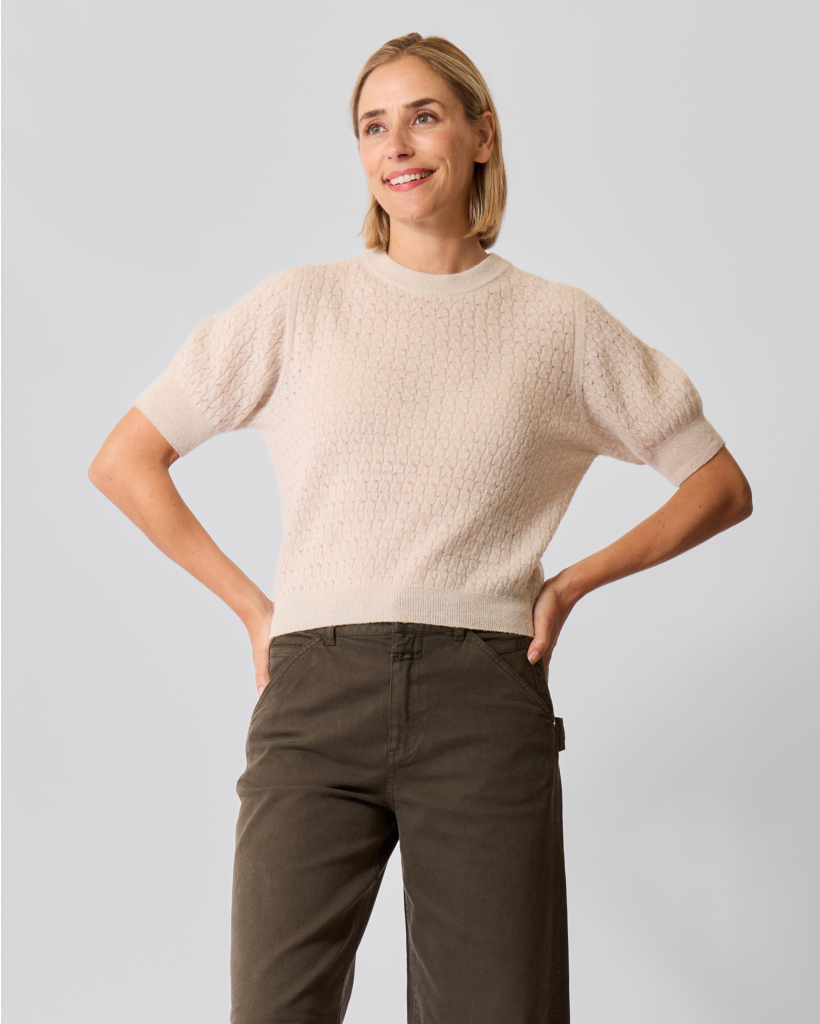 Sanidy Ajour Trui Beige