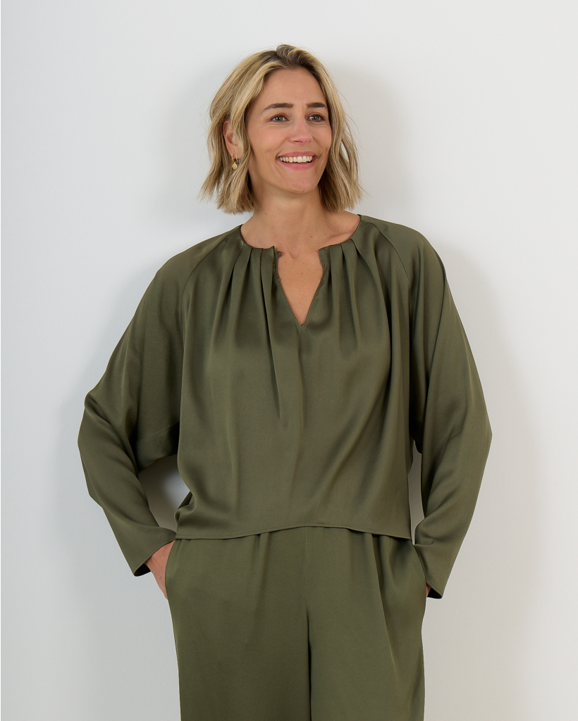 Harleen Blouse Groen