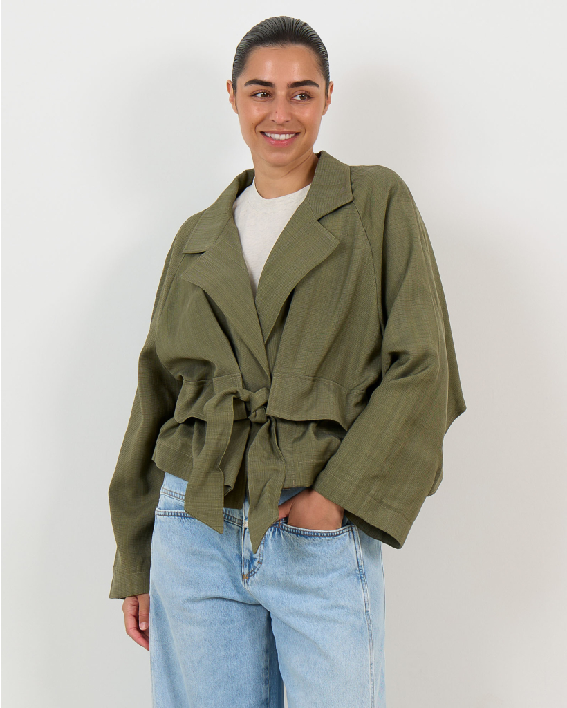 Richie Jack met Ceintuur Kaki